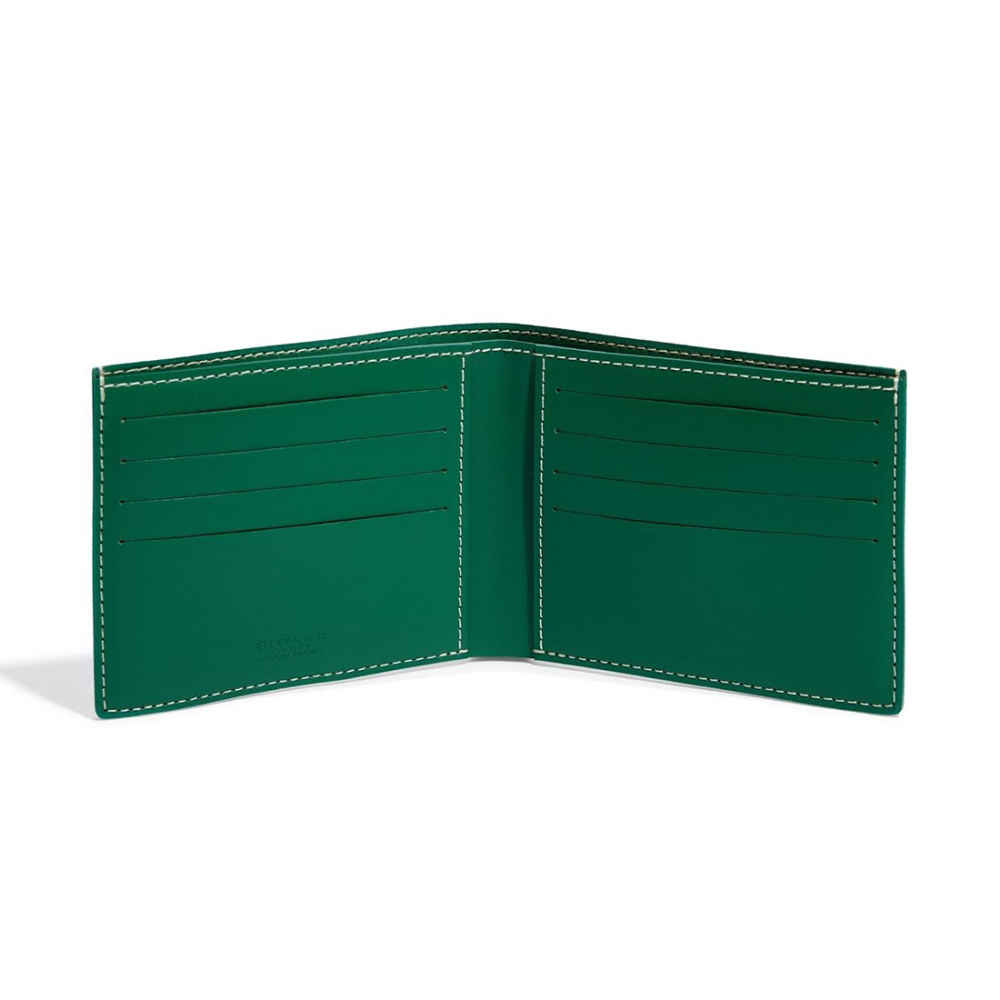Goyard Green Premium Compact Wallet-1
