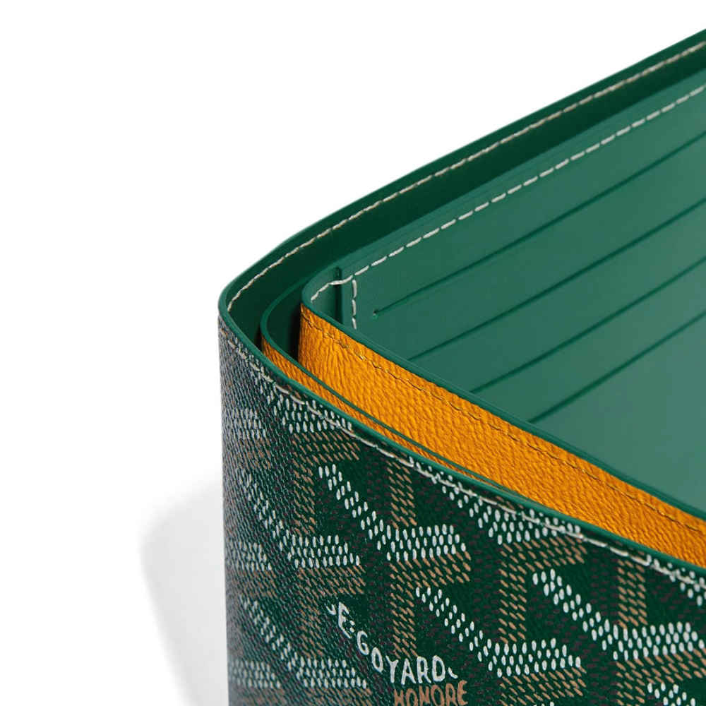 Goyard Green Premium Compact Wallet-2
