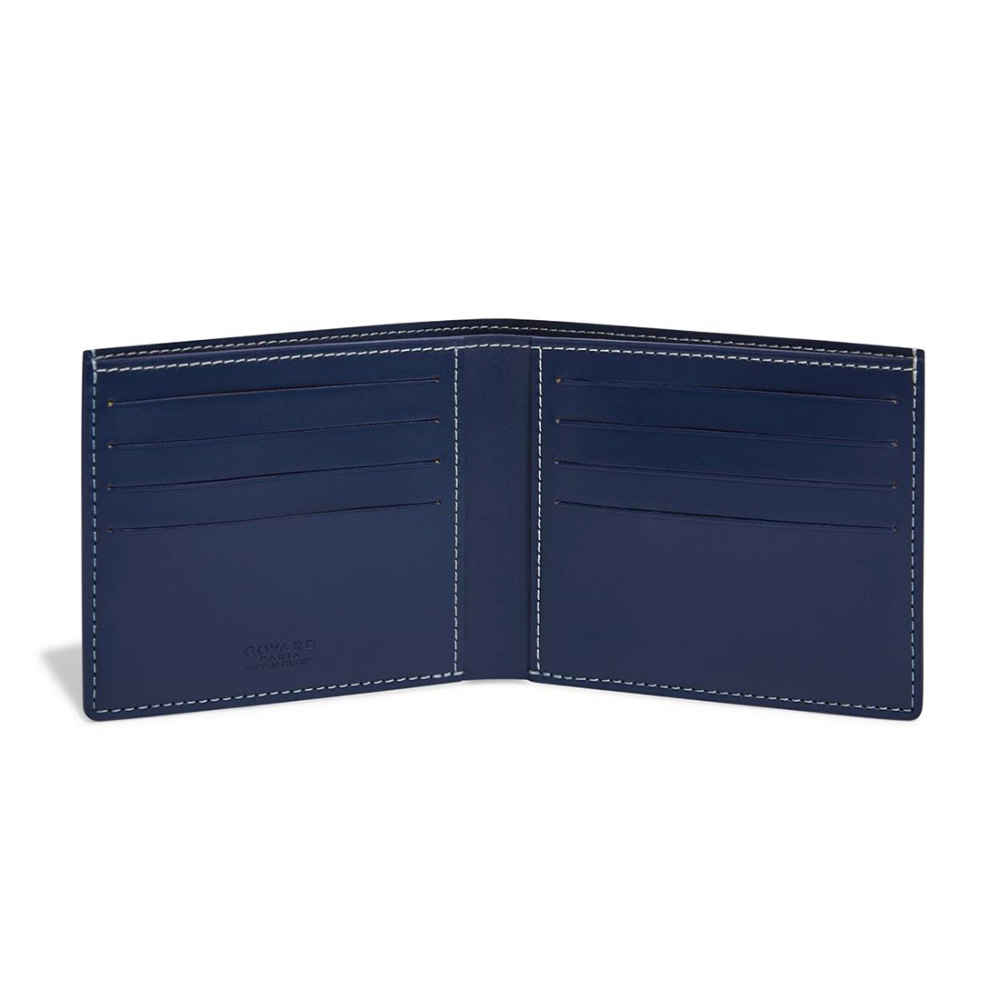 Goyard Navy Blue Premium Compact Wallet-thumb-1