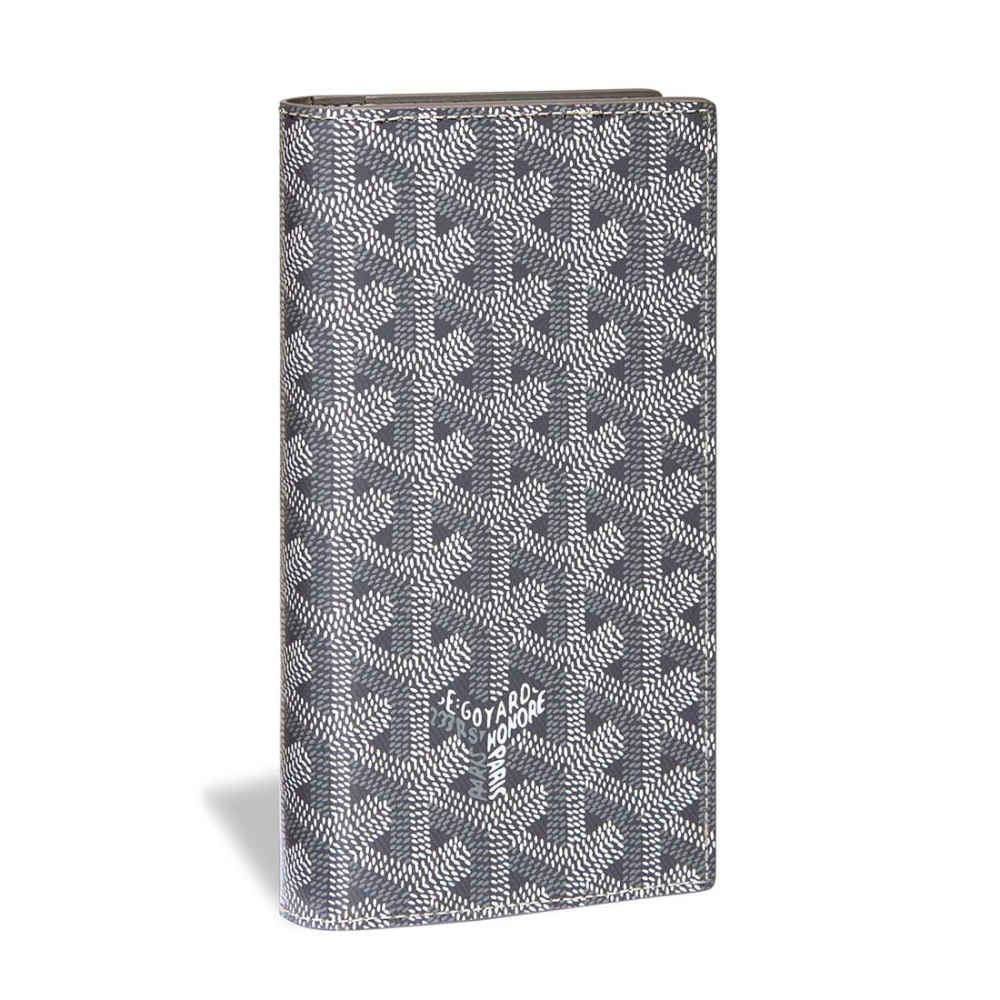 Goyard Grey Premium Long Wallet-thumb-0