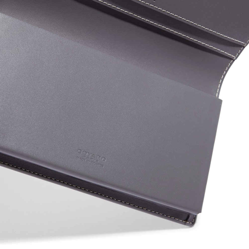 Goyard Grey Premium Long Wallet-thumb-2