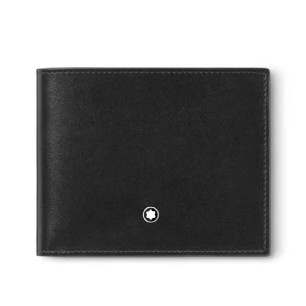 MontBlanc Black Premium Compact Wallet-thumb-0