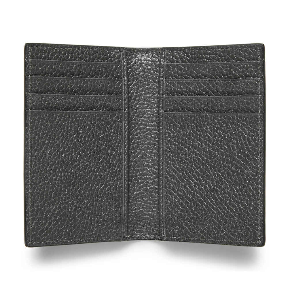 Gucci Dark Grey Premium Pocket Organiser Wallet-thumb-2