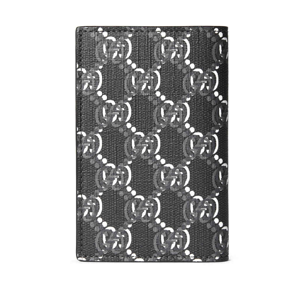 Gucci Dark Grey Premium Pocket Organiser Wallet-thumb-3