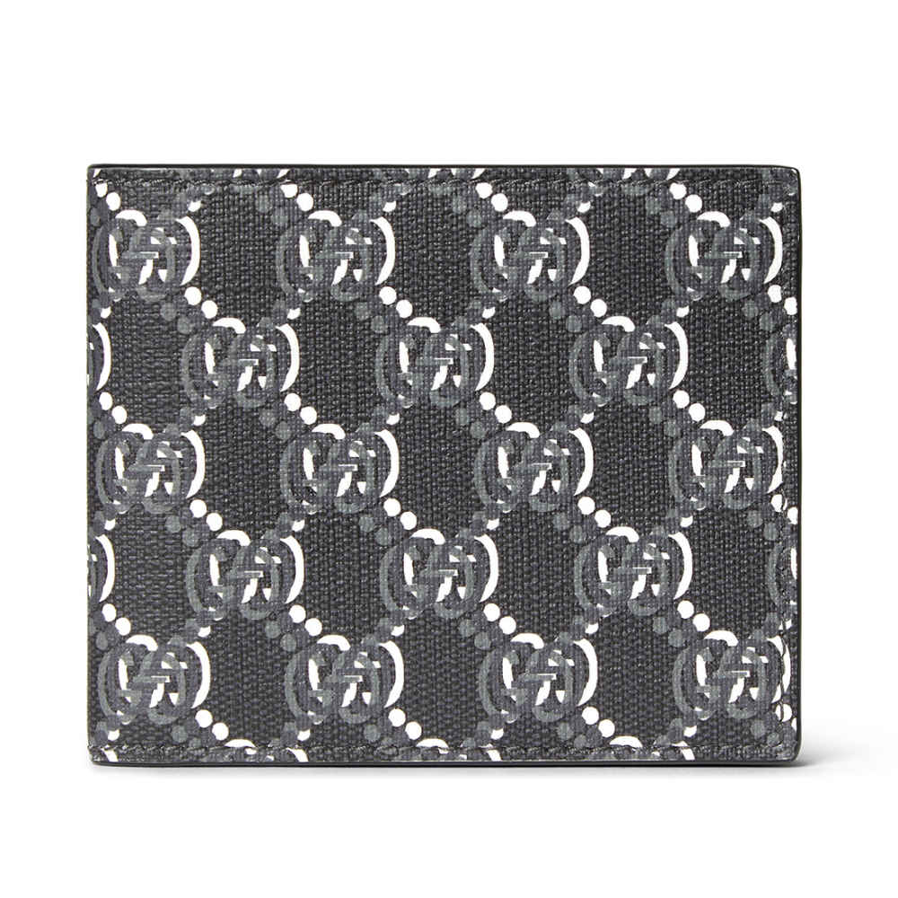 Gucci Dark Grey Premium Compact Wallet-thumb-0