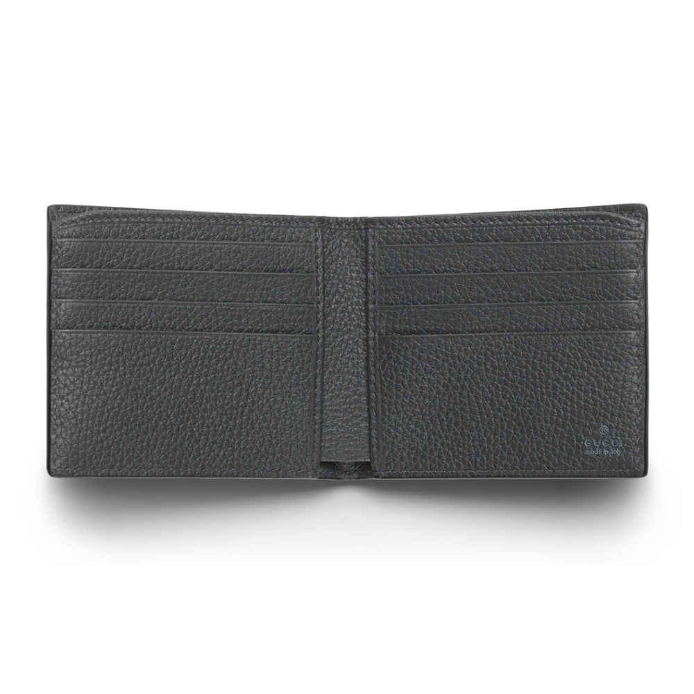 Gucci Dark Grey Premium Compact Wallet-thumb-1