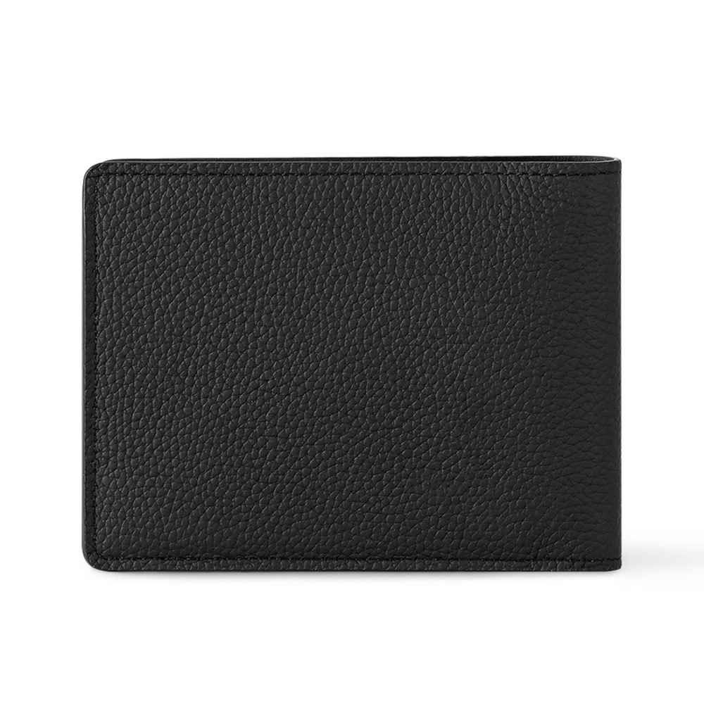 Louis Vuitton Black Premium Compact Wallet-3