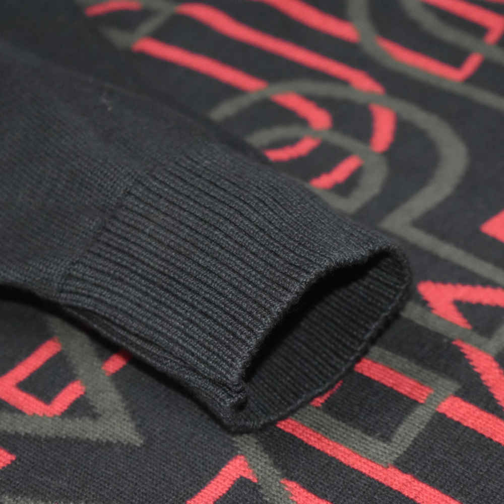 Emporio Armani Black & Red Premium Quality Sweatshirt-6