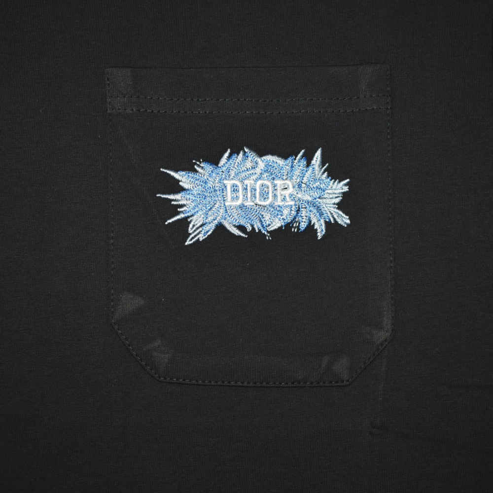 Dior Black Premium Quality T-Shirt-3