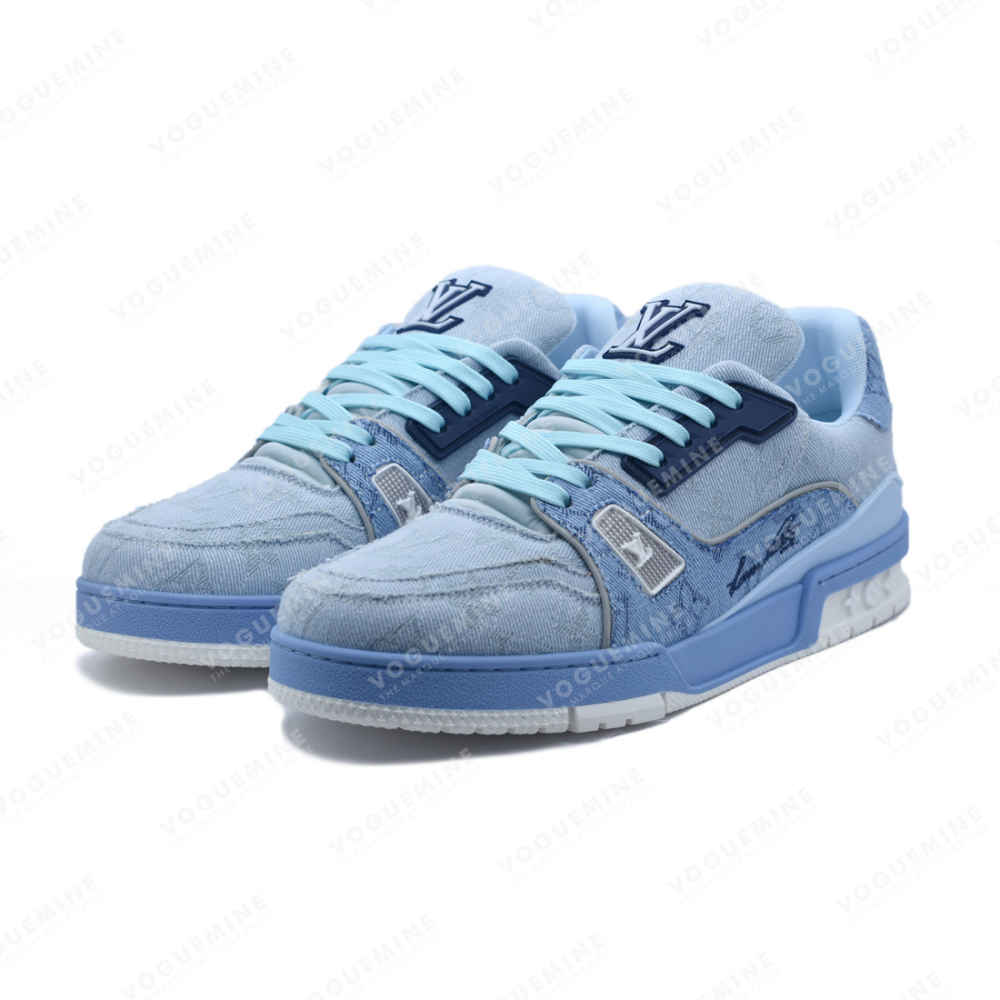 Louis Vuitton Blue Premium Quality Sneaker-2