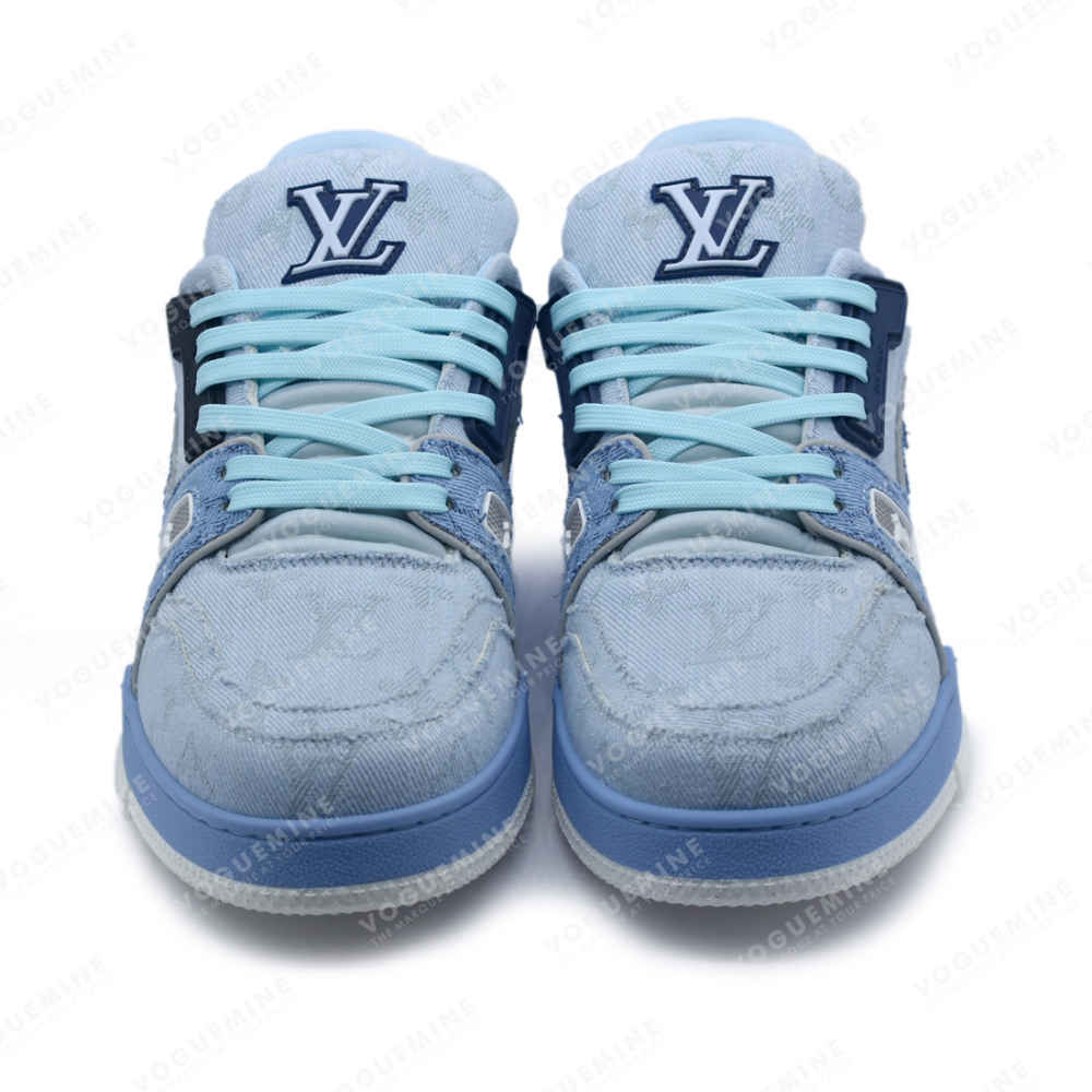 Louis Vuitton Blue Premium Quality Sneaker-3