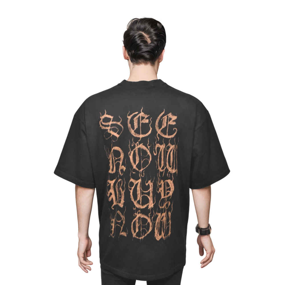 Balenciaga Black Premium Quality T-shirt-1