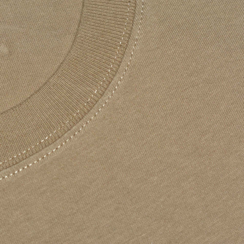 Balenciaga Brown Premium Quality T-shirt-4