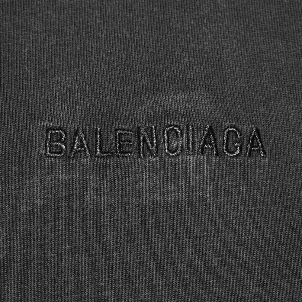 Balenciaga Black Premium Quality T-shirt-3