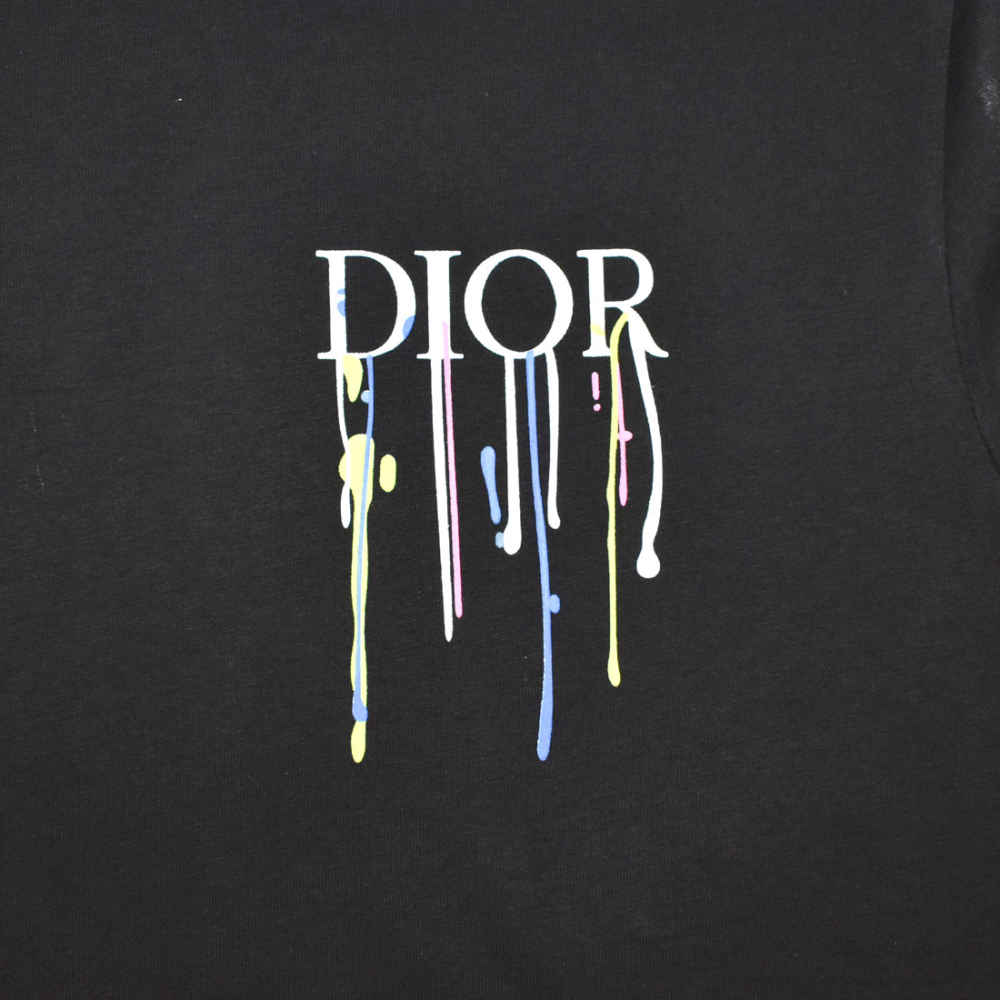 Dior Black Premium Quality T-shirt-3