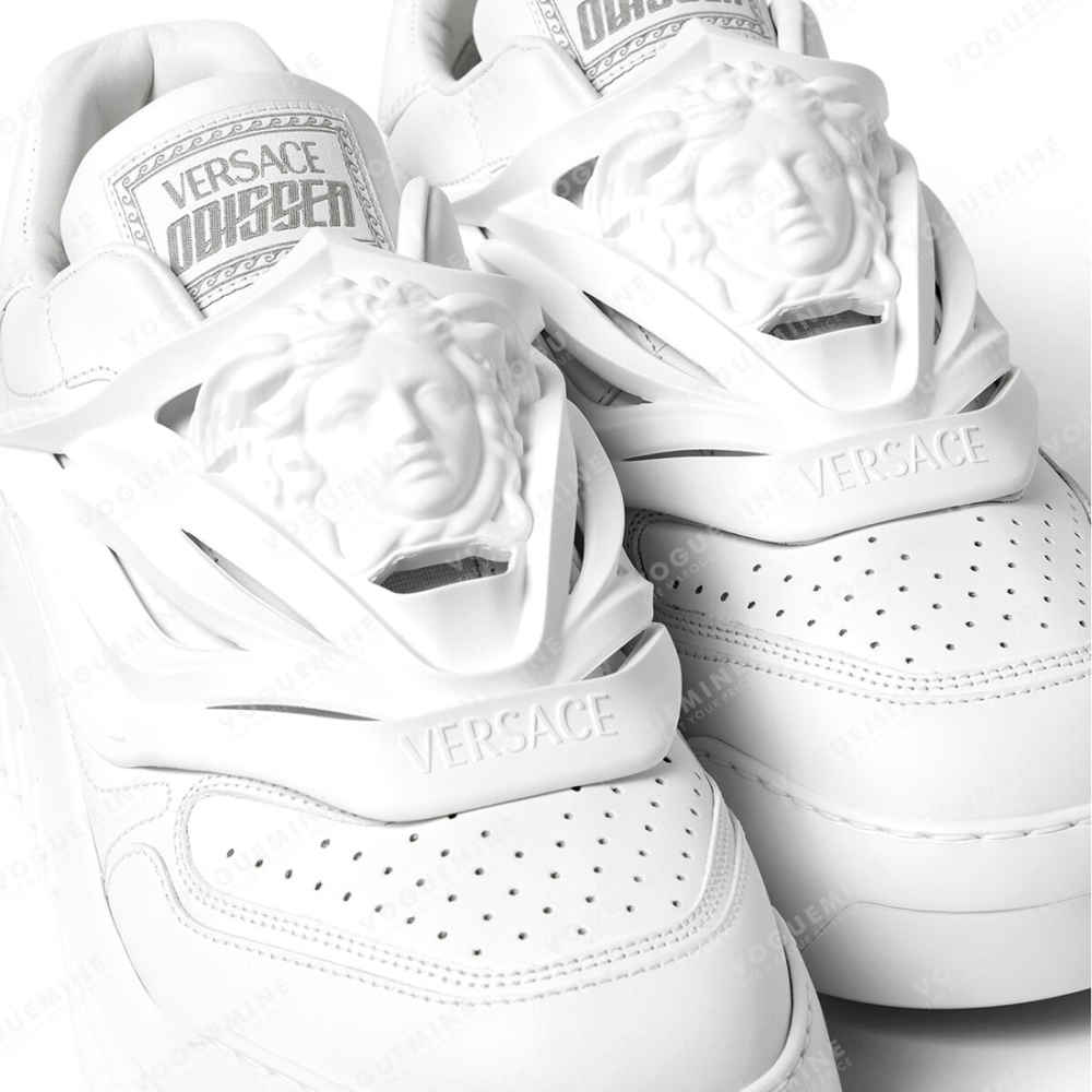 Versace White Premium Quality Sneakers-thumb-4