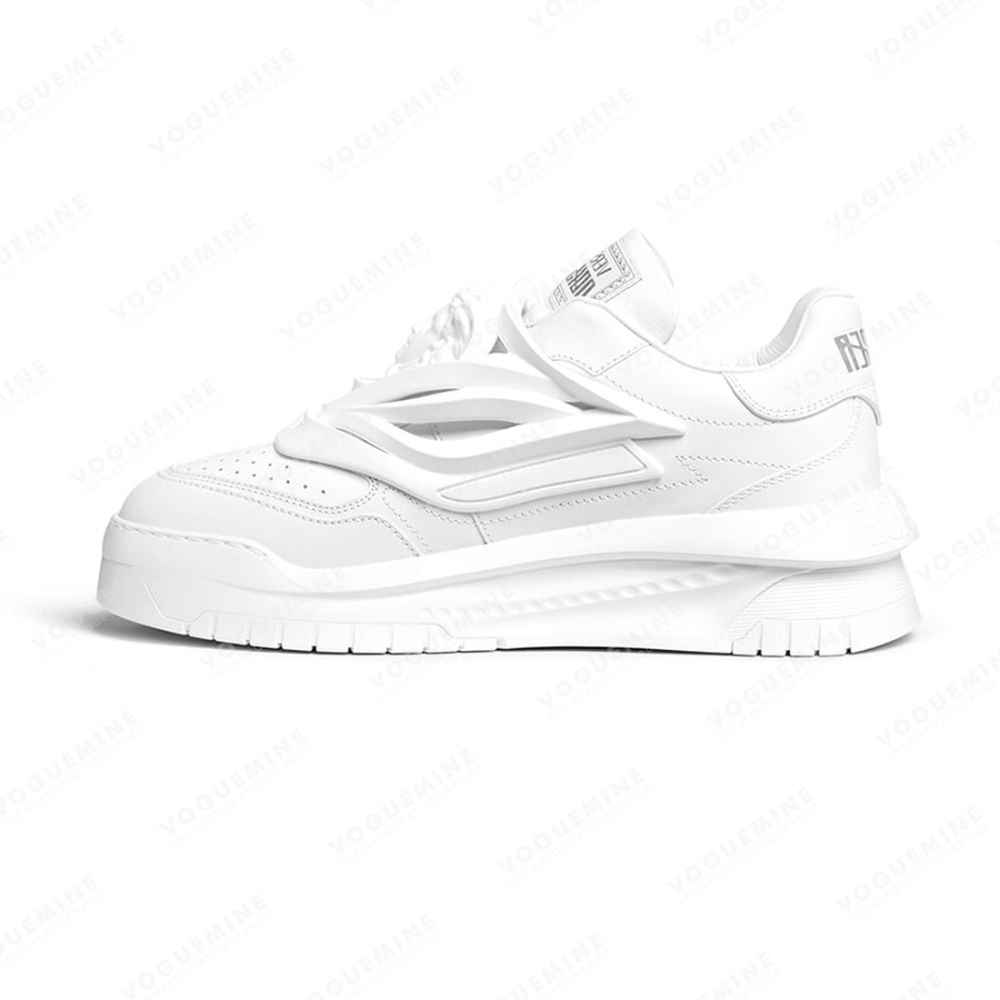 Versace White Premium Quality Sneakers-thumb-0