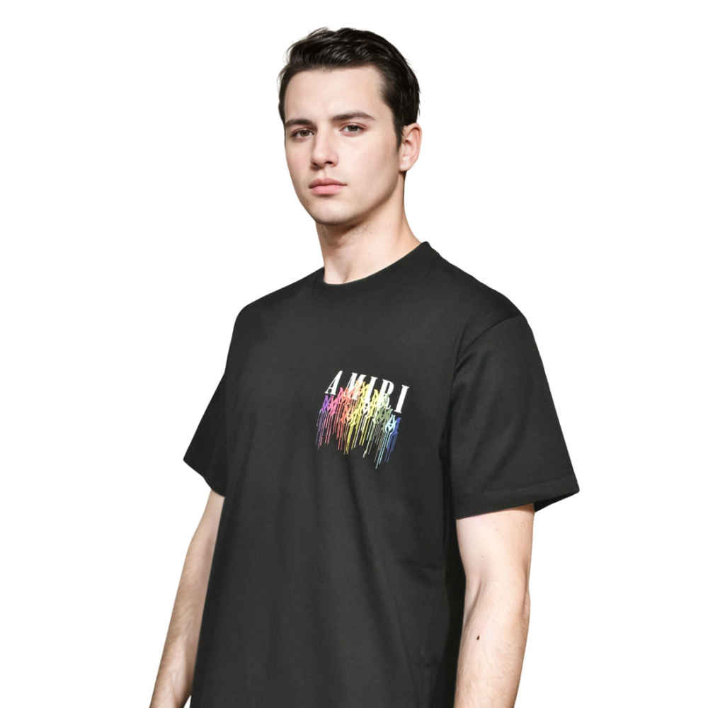 Amiri Black Premium Quality T-shirt-2