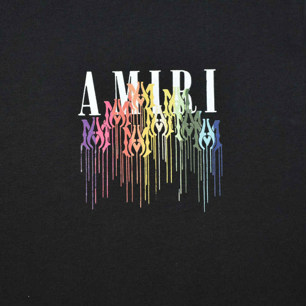 Amiri Black Premium Quality T-shirt-3