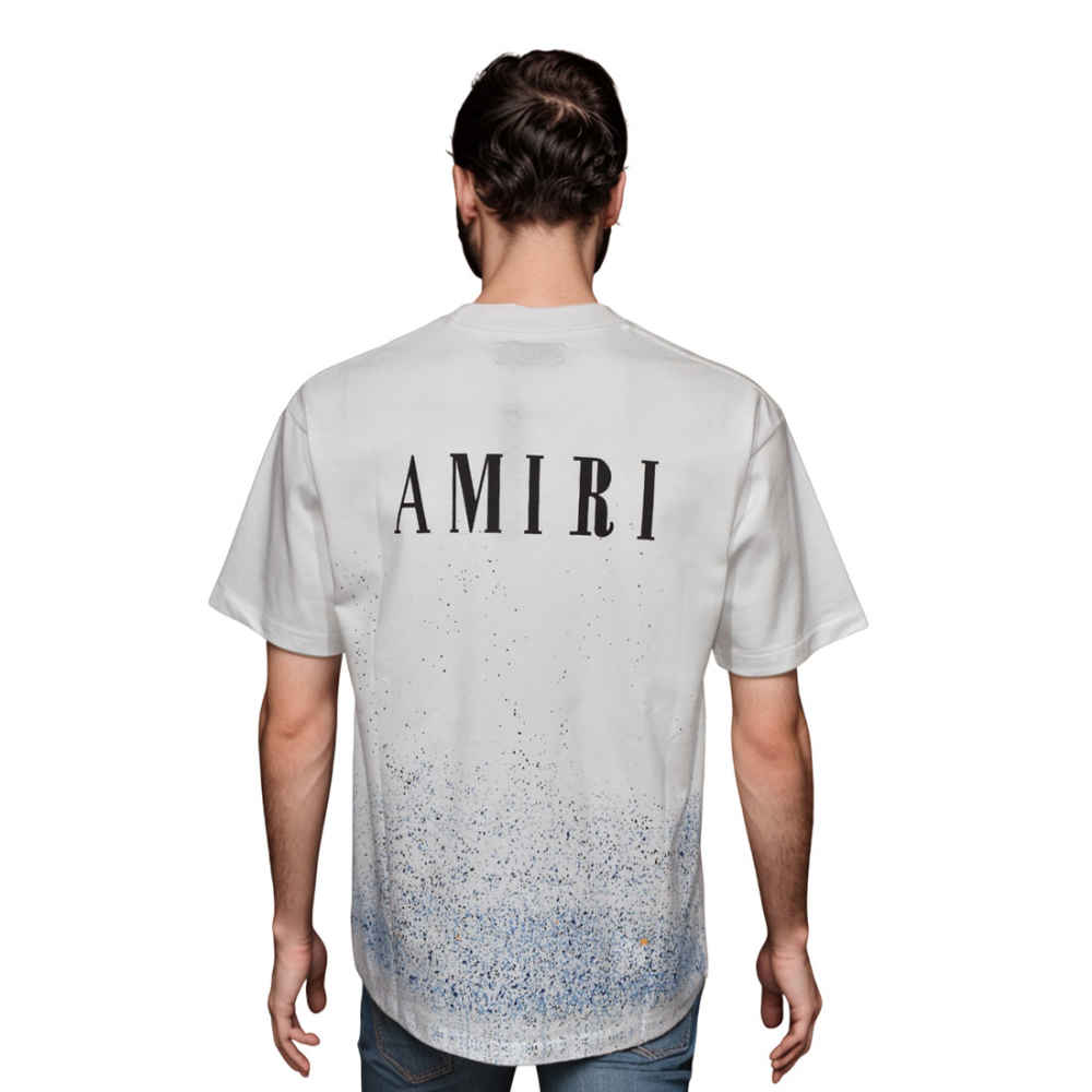 Amiri White Premium Quality T-shirt-1