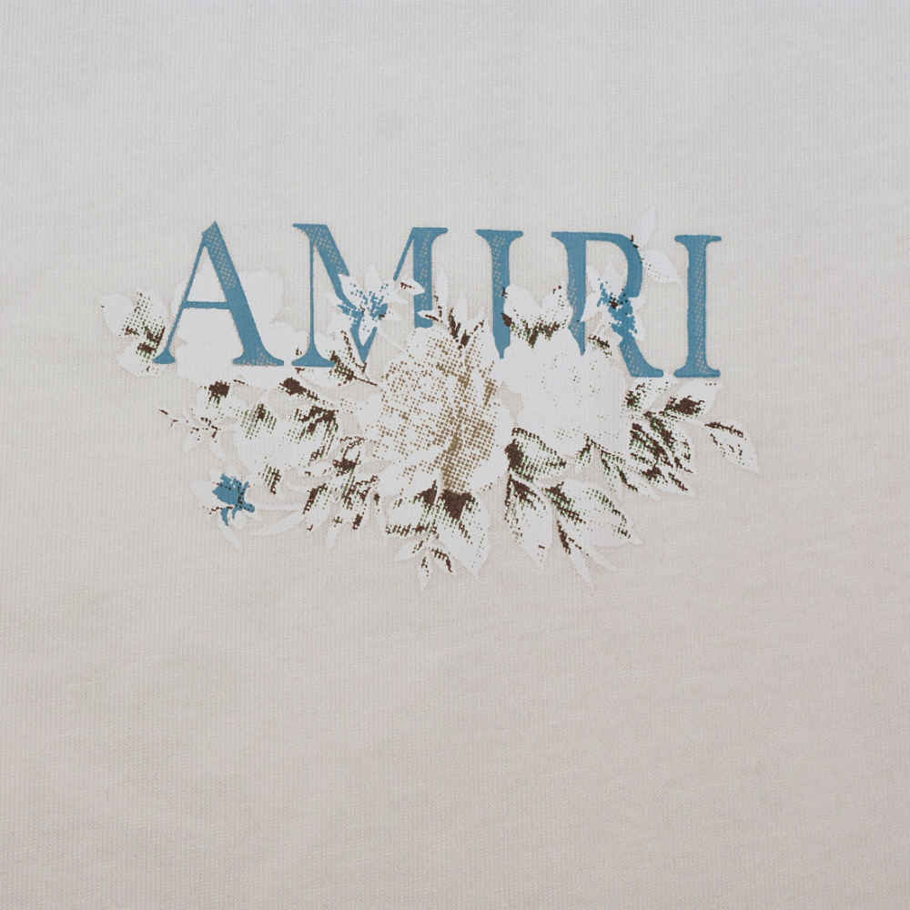 Amiri White Premium Quality T-shirt-3