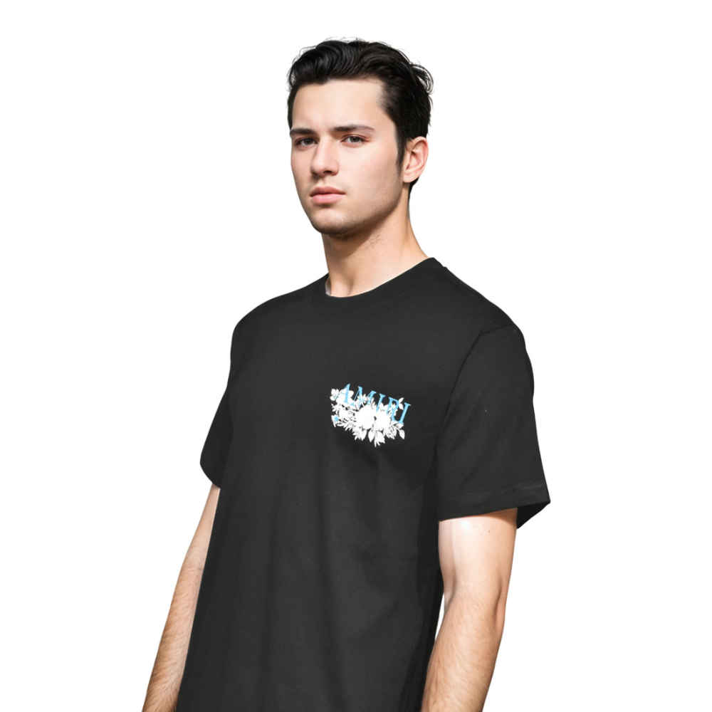 Amiri Black Premium Quality T-shirt-2
