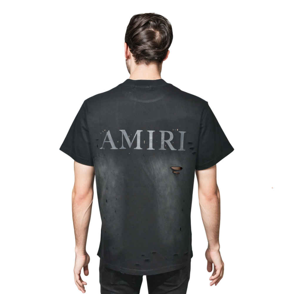 Amiri Black Premium Quality T-shirt-1