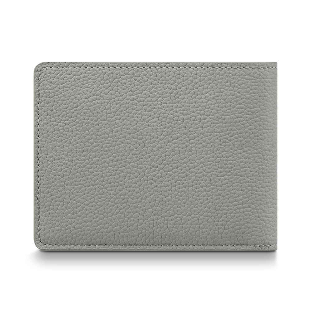 Louis Vuitton Grey Premium Compact Wallet-2