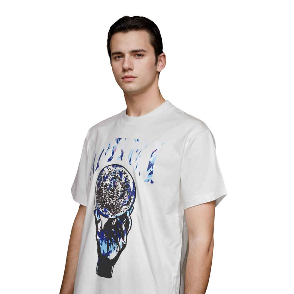 Amiri White Premium Quality T-shirt-2