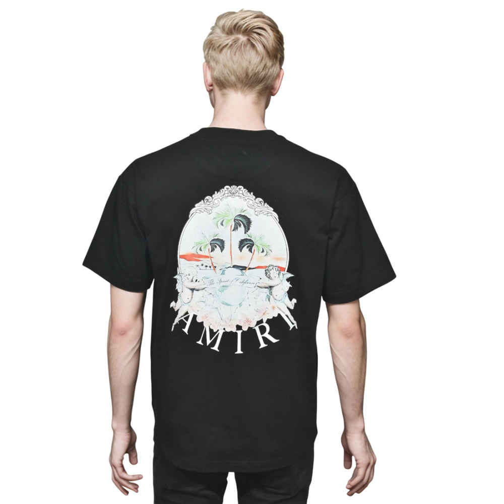 Amiri Black Premium Quality T-shirt-1