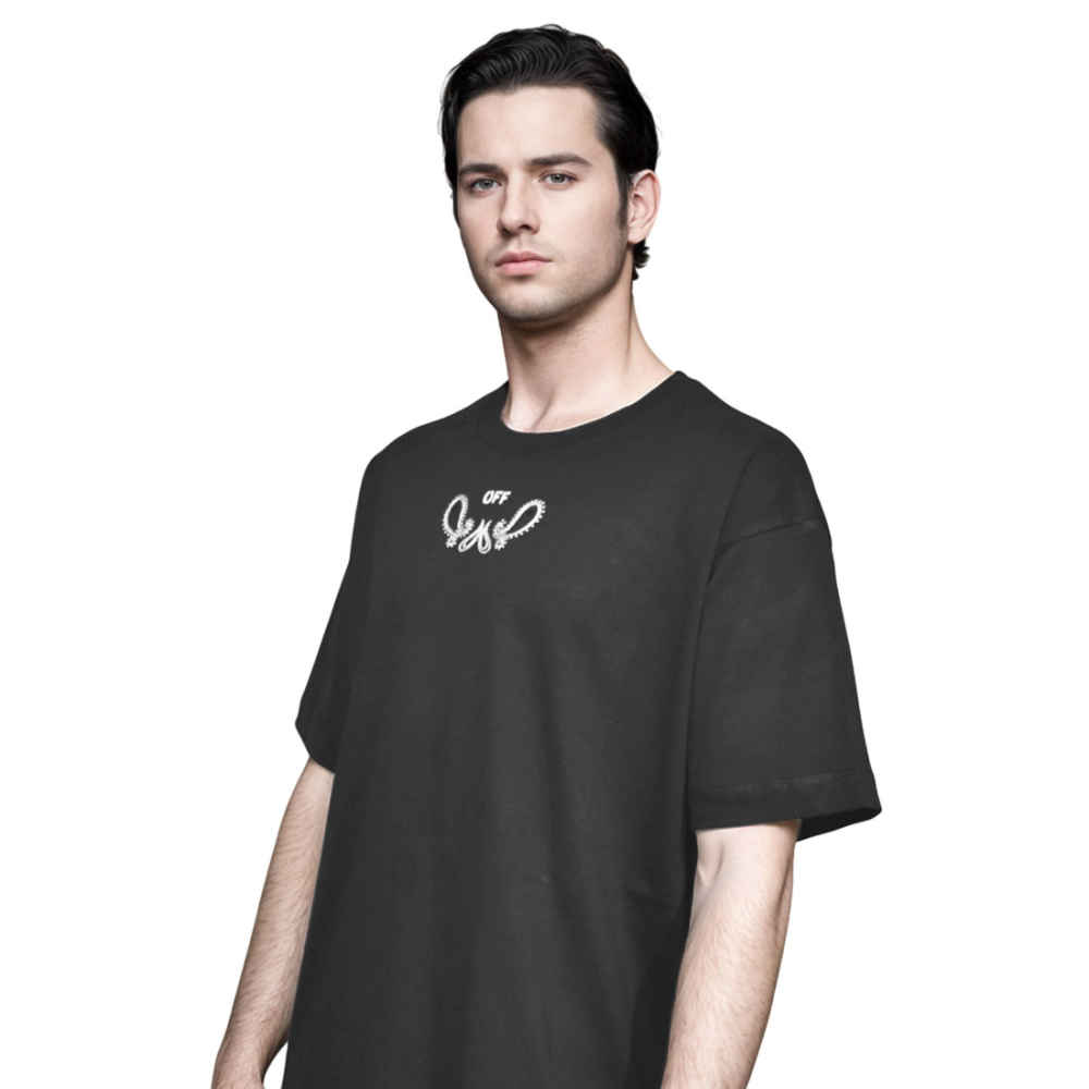 Off-White Black Premium Quality T-shirt-2