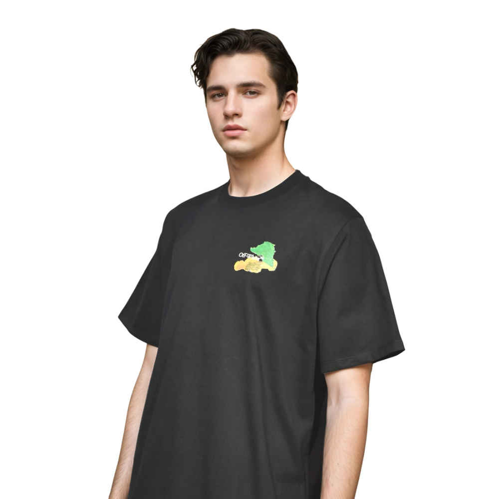 Off-White Black Premium Quality T-shirt-2
