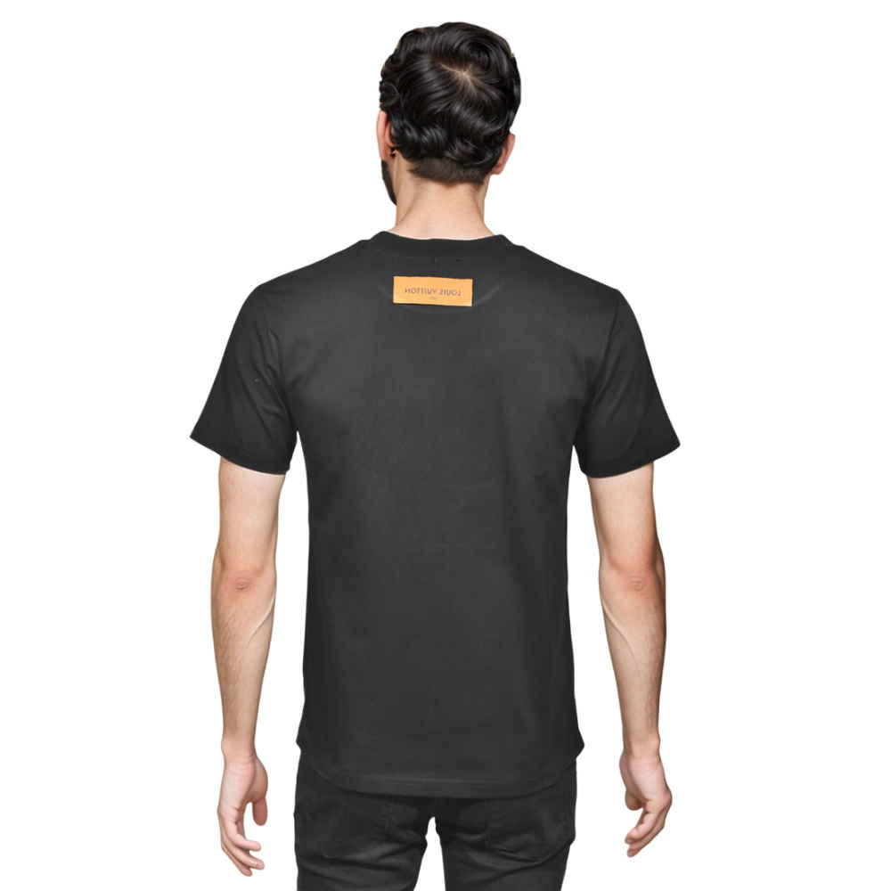 Louis Vuitton Black Premium Quality T-shirt-1