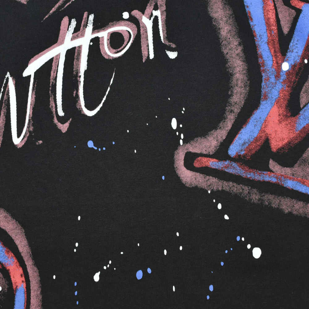Louis Vuitton Black Premium Quality T-shirt-3