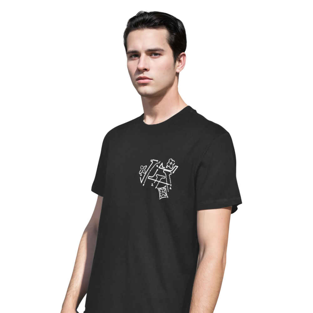 Louis Vuitton Black Premium Quality T-shirt-2