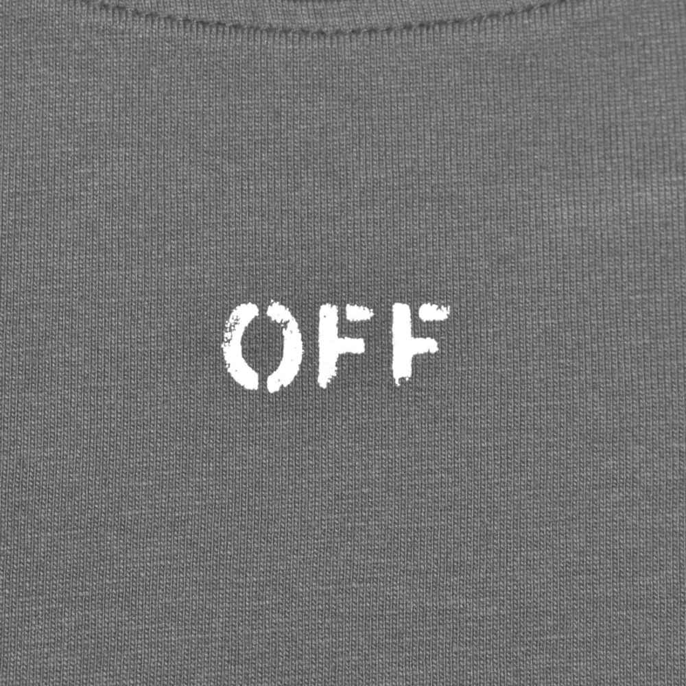 Off-White Dark Grey Premium Quality T-shirt-3