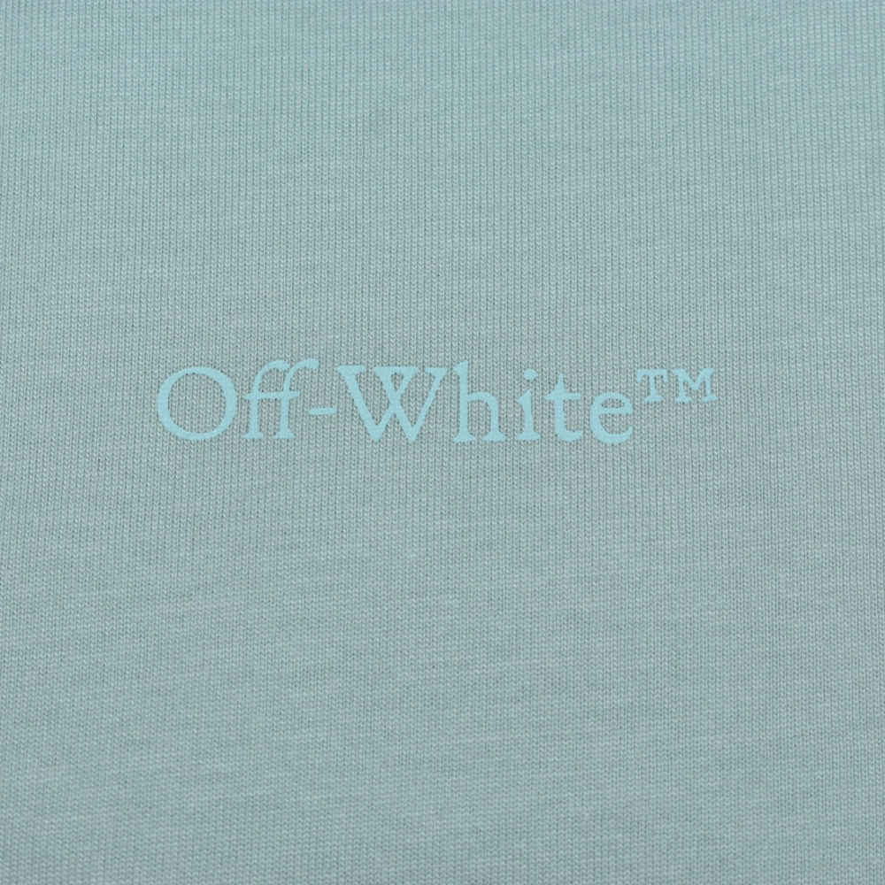 Off-White Mint Blue Premium Quality T-Shirt-3