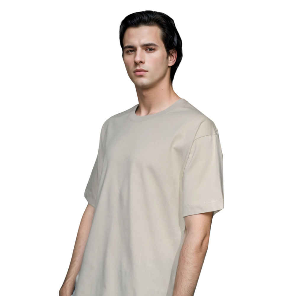 Off-White Cream Premium Quality T-Shirt-2