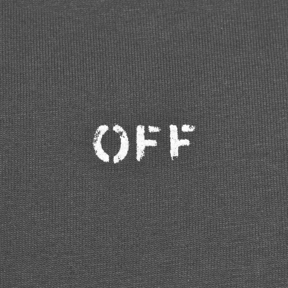 Off-White Dark Grey Premium Quality T-Shirt-3