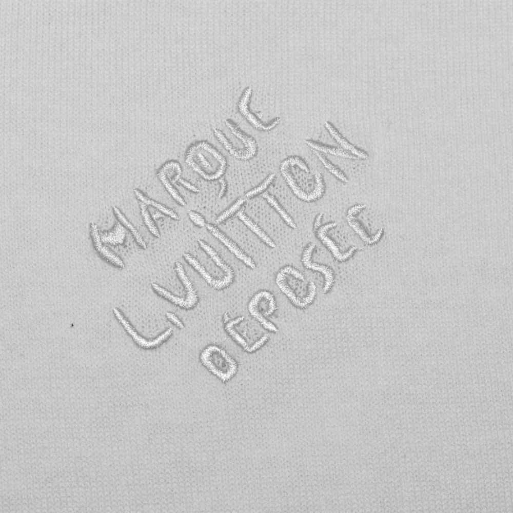 Louis Vuitton White Premium Quality T-shirt-3