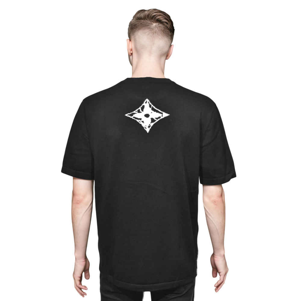 Louis Vuitton Black Premium Quality T-shirt-1