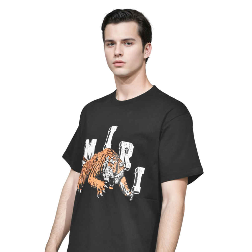 Amiri Black Premium Quality T-shirt-2
