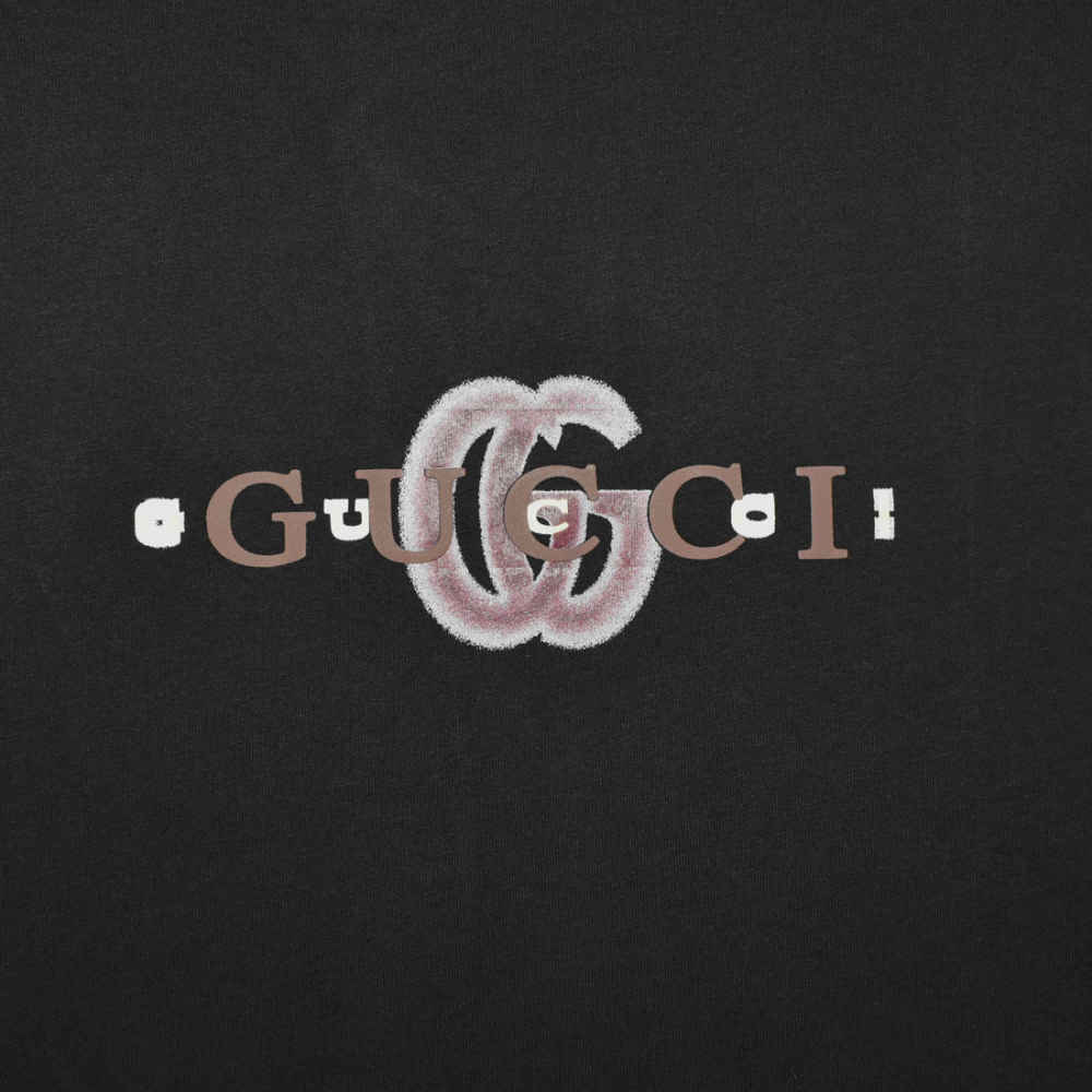 Gucci Black Premium Quality T-shirt-3