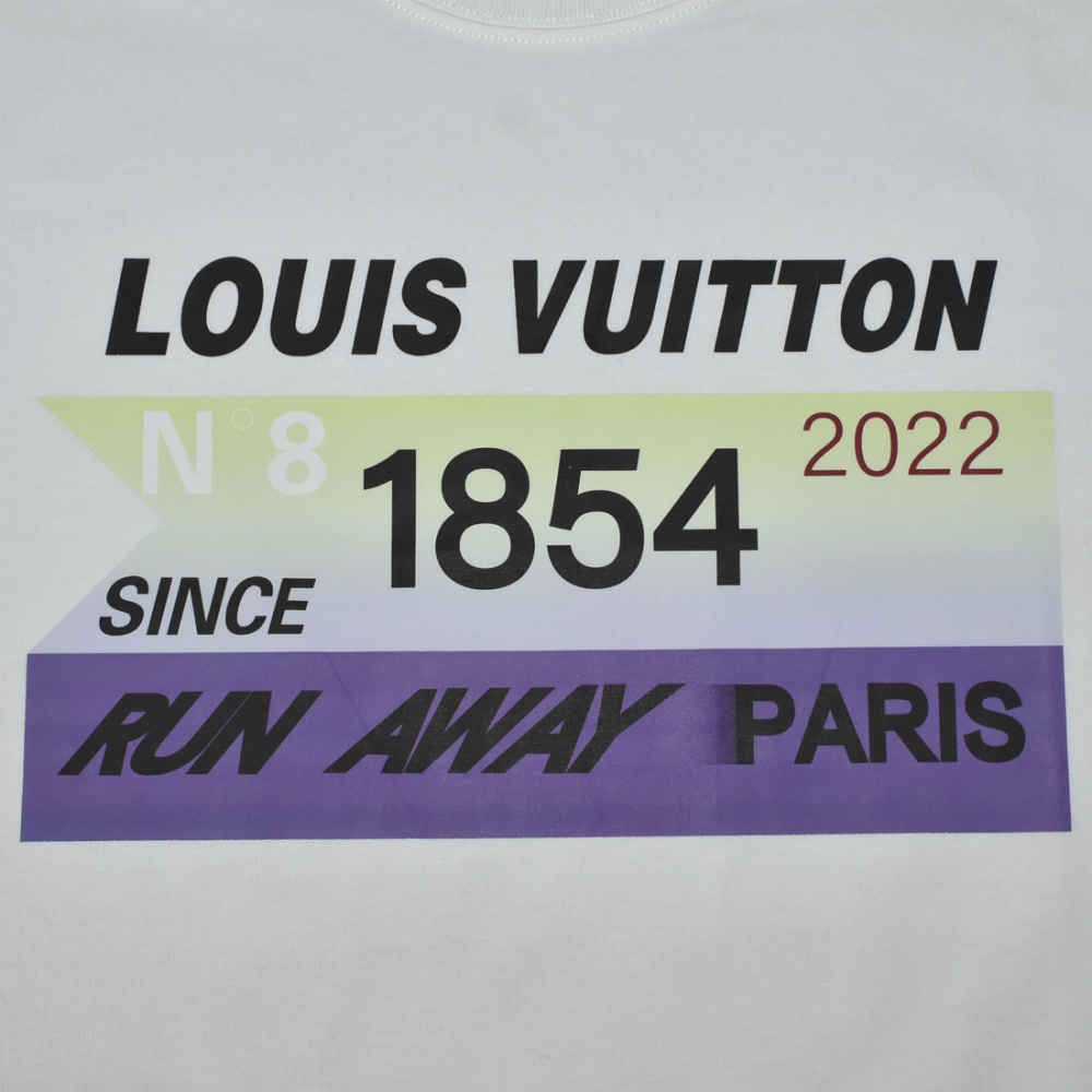 Louis Vuitton White Premium Quality Tees-thumb-3