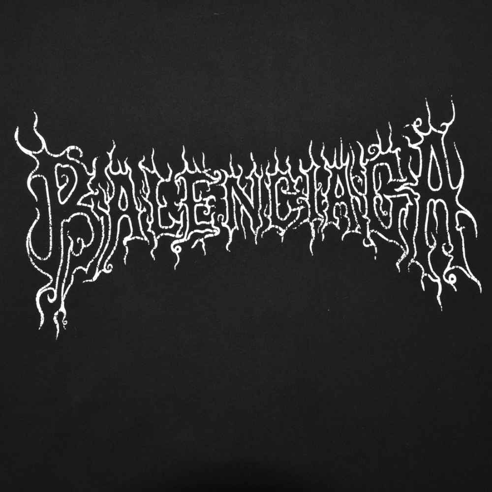 Balenciaga Black Premium Quality T-shirt-3