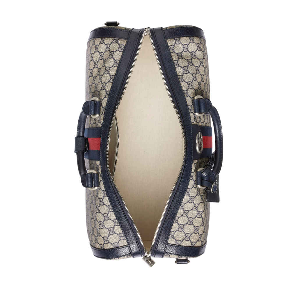 Gucci Brown Premium Duffle Bag-thumb-3