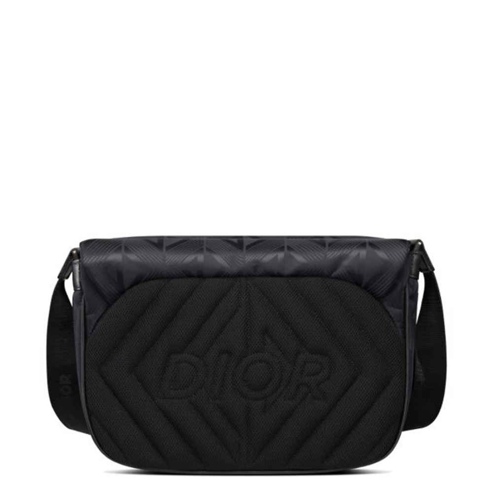Dior Black Premium Explorer Messenger Bag-1