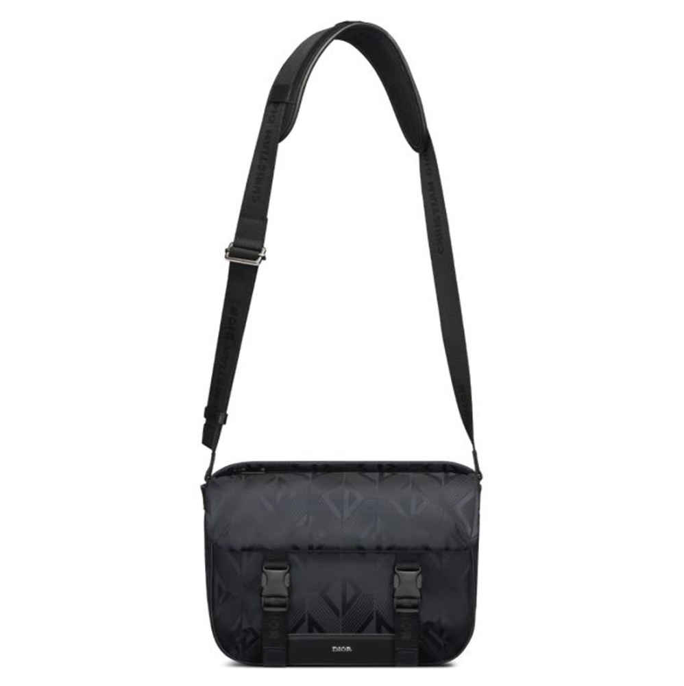 Dior Black Premium Explorer Messenger Bag-2
