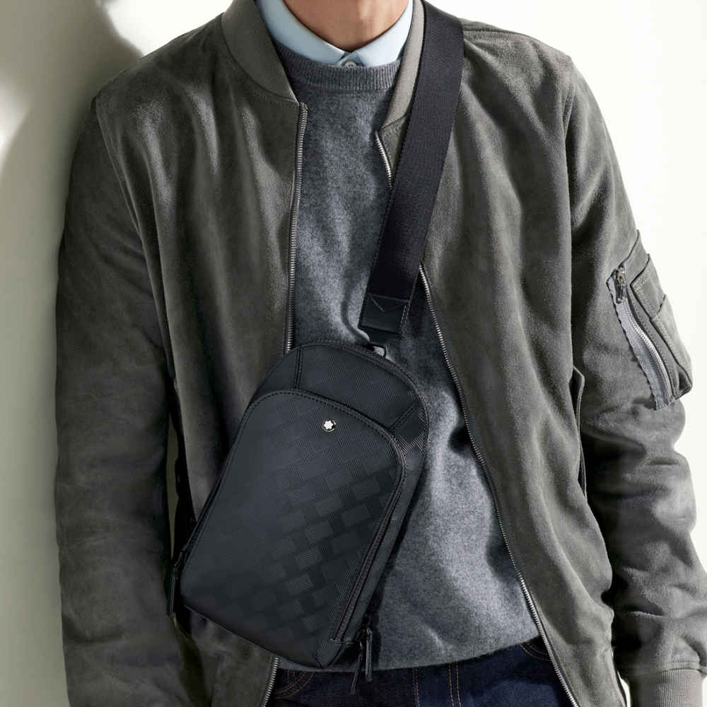 MontBlanc Black Premium Sling Bag-4