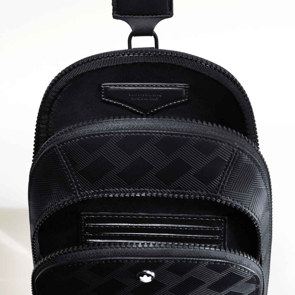 MontBlanc Black Premium Sling Bag-1